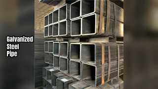 لوله فولادی مربع گالوانیزه ASTM 1.5mm